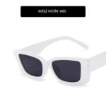 Jelly Color Square Sun Glasses Concave Shape - Image 7