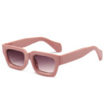 Retro Concave Frame Wide Foot Square European And American Sun-proof Sun Glasses - Image 8