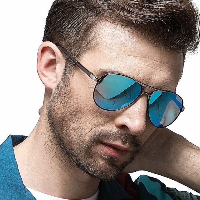 Sun Glasses Men Travel For Pilot Sunglasses Big Frame - Image 1