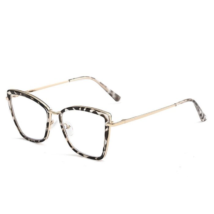 Cat Eye Photochromic Anti Blue-Ray Plain Glasses Fashion - Image 5
