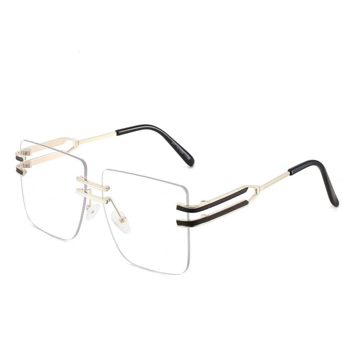 New Fashion Frameless Square Glasses - Image 9