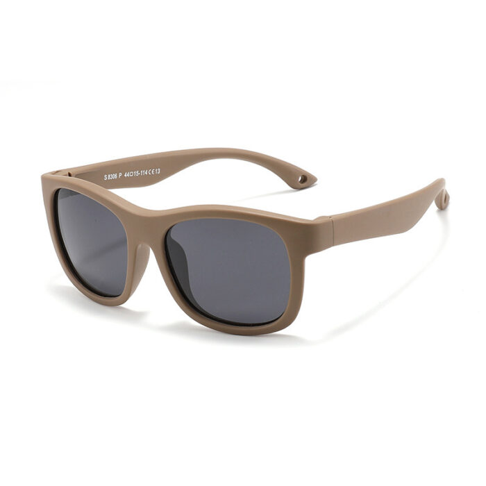 0-3 Years Old Baby Sunglasses Outdoor Silicone Frame Children Outdoor Sun-shade Glasses - Image 5
