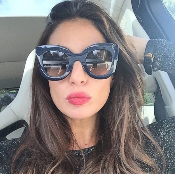 New Fashion Cat Eye Sunglasses Women Brand Designer Vintage Gradient Cat Eye Sun Glasses Shades For Women - Image 1