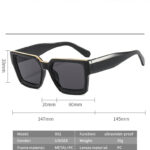 New Street Glasses UV Resistant Square - Image 6