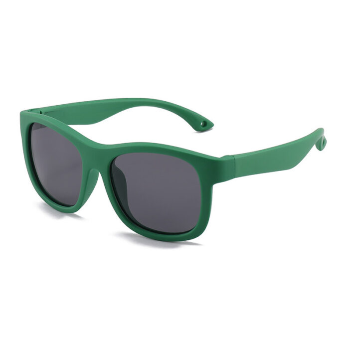 0-3 Years Old Baby Sunglasses Outdoor Silicone Frame Children Outdoor Sun-shade Glasses - Image 9