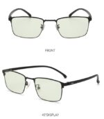 Flat Without Degree Anti-blue Glasses Discoloration Glasses - Image 3