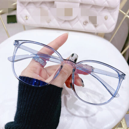 Retro Glasses Frame Super Light Big Face