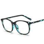 Flat Glasses Retro Student Glasses Frame Unisex Large Frame Flat Lens - Image 6