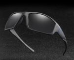 Matte Black Sport Goggles Sun Glasses - Image 5