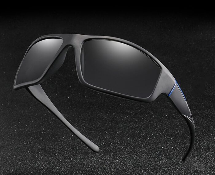 Matte Black Sport Goggles Sun Glasses - Image 5