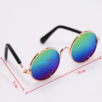 Trendy Vintage Round Pet Glasses - Image 3
