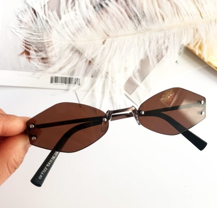 RETRO OVAL VINTAGE SUN GLASSES - Image 2