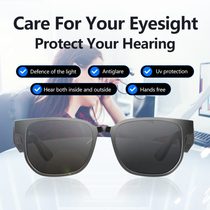 Smart Bluetooth Glasses Call Music Outdoor - Image 3