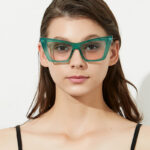 Triangle cat's eye glasses - Image 4