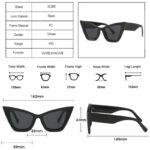 Cat-eye Sunglasses Retro Modern Trend European And American Street Patting Glasses - Image 4