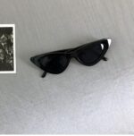 Korean version of the retro retro Harajuku cat eye sunglasses - Image 8