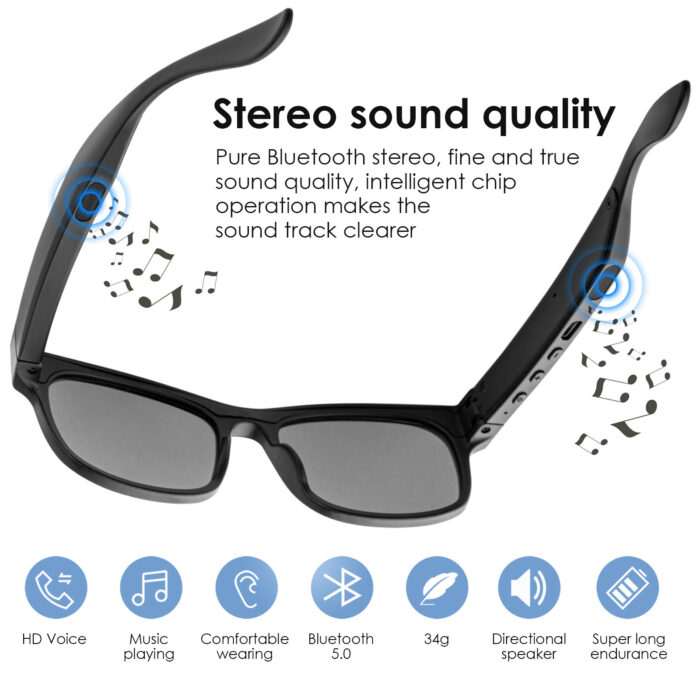 Polarized Music Sun Glasses Earphone - Image 8