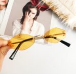 RETRO OVAL VINTAGE SUN GLASSES - Image 3