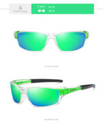 Retro Polarized D620 Sports Men Riding Sun Glasses - Image 4