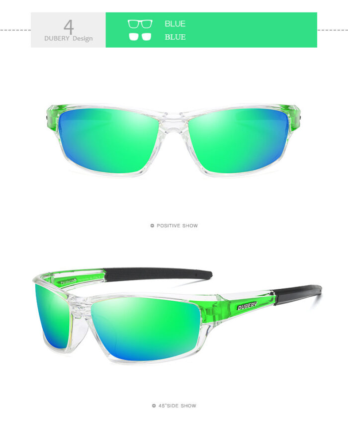 Retro Polarized D620 Sports Men Riding Sun Glasses - Image 4