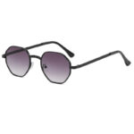 Retro Small Frame Polygon Sun Glasses Personality - Image 7