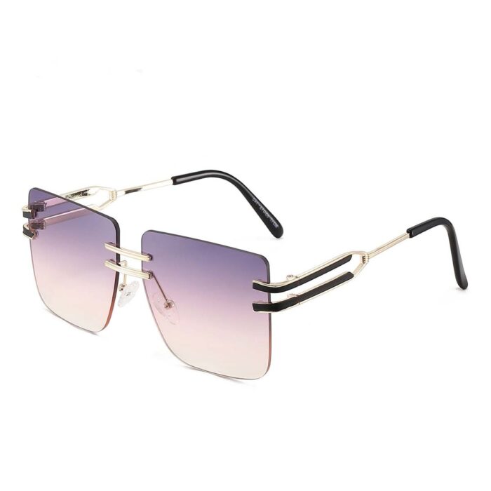 New Fashion Frameless Square Glasses - Image 3