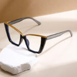 European And American Ins Cat Eye Frame Trendy All-match Anti-blue Light Glasses