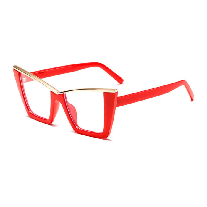 European And American Ins Cat Eye Frame Trendy All-match Anti-blue Light Glasses - Image 10