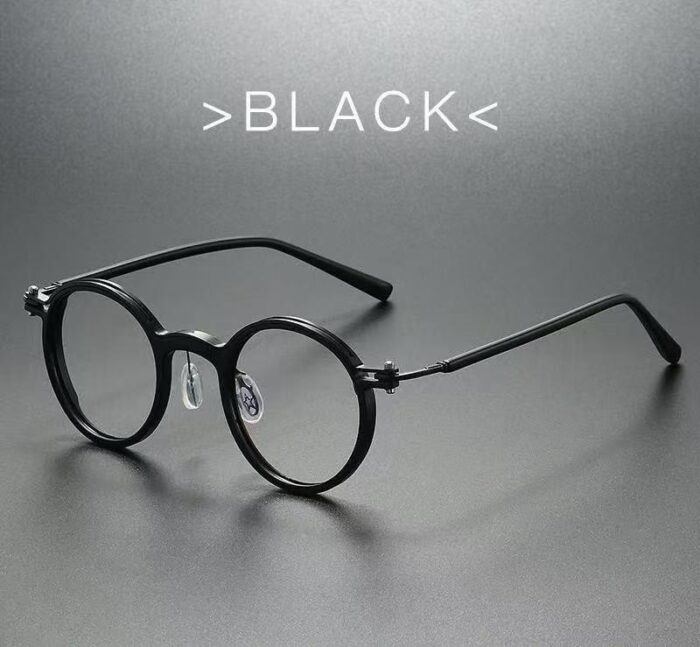 Retro Artistic Glasses Frame Unisex - Image 9