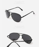 Metal frame polarized glasses - Image 4