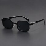 Retro Polygon Exquisite Sun Glasses Women - Image 10