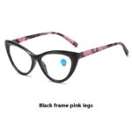 New Fashion Cat Eye Printed Anti-blue Light Reading Glasses For Men And Women - Image 2
