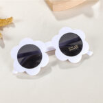 Children's Baby Cute Sun Flower Sunglasses Advanced Frosted Photo Sun-shade Glasses - Image 10