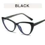Leg Cat Eye Anti-blue Light Flat Bottom Glasses - Image 8