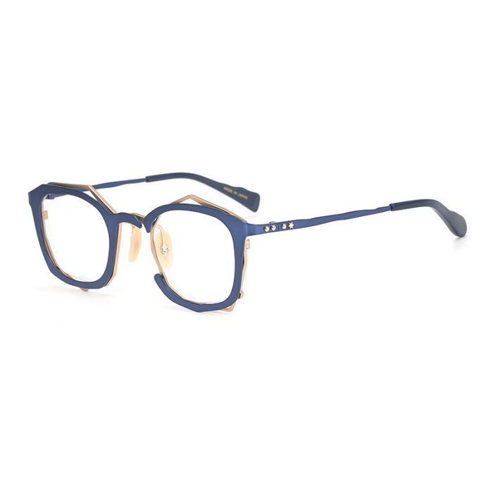 Handmade Irregular Shape Glasses Frame With Myopic Glasses Option - Image 5