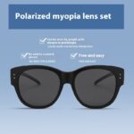 Polarized Light Myopia Set Of Glasses Sun Protection And Sunshade
