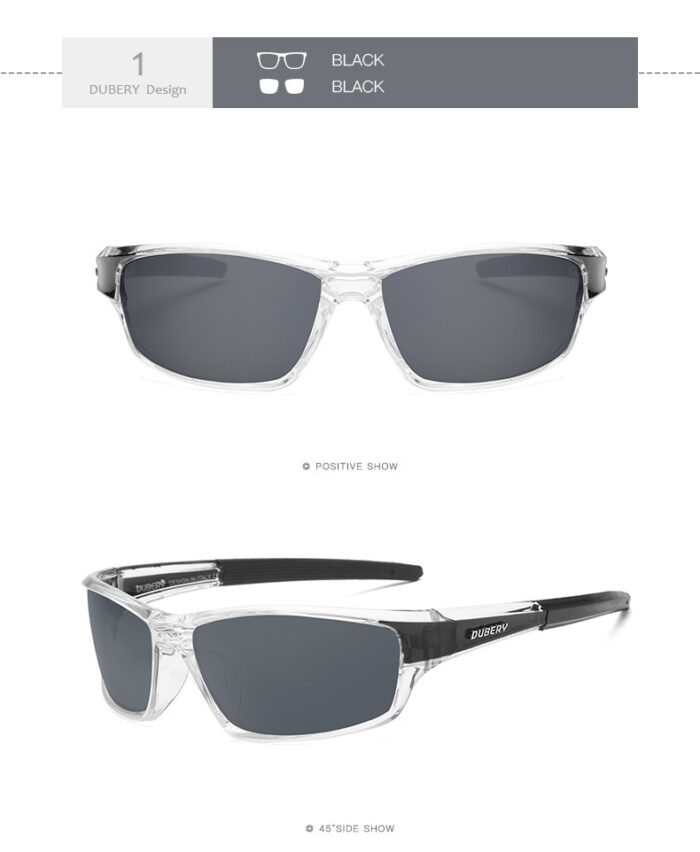 Retro Polarized D620 Sports Men Riding Sun Glasses - Image 2