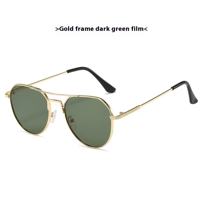 European And American Fashion Retro Metal UV Sun Glasses - Image 5