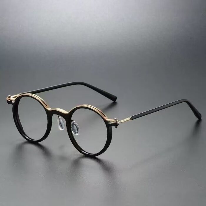 Retro Artistic Glasses Frame Unisex - Image 1
