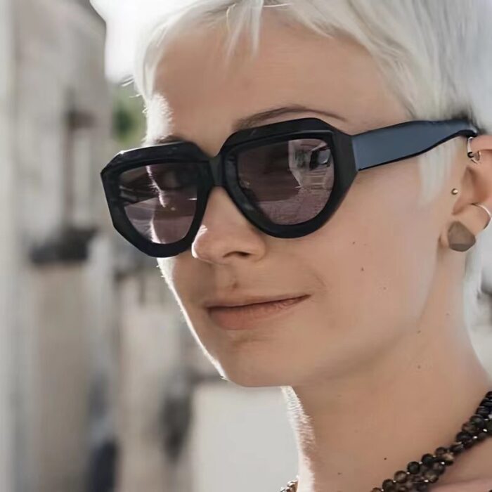 Men's Irregular High Sense Hip Hop Sun Glasses - Image 1