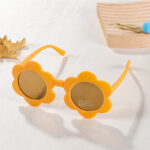 Children's Baby Cute Sun Flower Sunglasses Advanced Frosted Photo Sun-shade Glasses - Image 7
