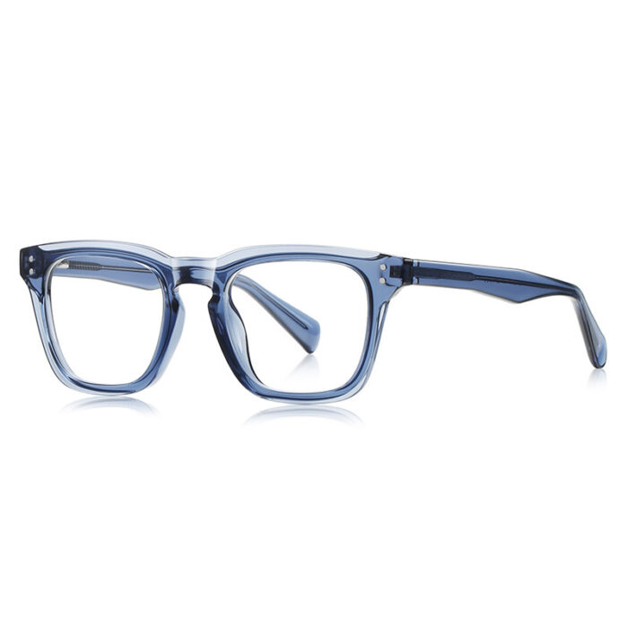 Men's Box Pin Plain Glasses Korean Style - Image 7