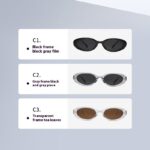 Small Frame Cat Eye Sun Glasses UV Protection Board New - Image 9