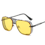 Steampunk Men's Sunglasses Cross-border Metal Hollow Glasses - Image 8