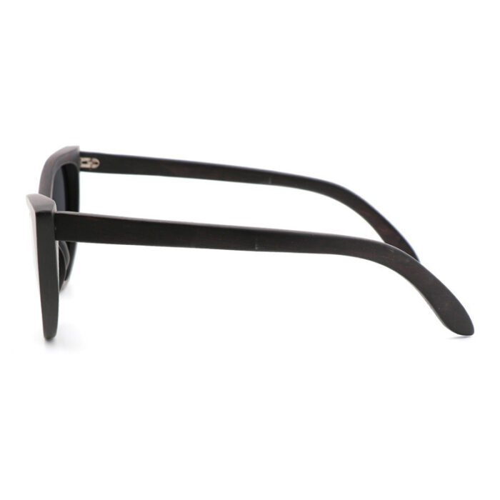 Bamboo Wood Glasses Fashion Ladies Cat Eye Polarized Sunglasses - Image 7