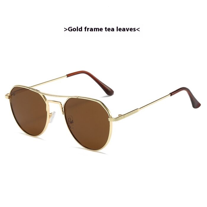 European And American Fashion Retro Metal UV Sun Glasses - Image 6