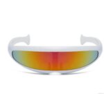 Personality Sunglasses Laser Glasses Men Women Sunglass Robots Silver Lens Sun Glasses Men's Driving Goggles Glasses - Image 7