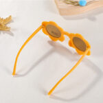 Children's Baby Cute Sun Flower Sunglasses Advanced Frosted Photo Sun-shade Glasses - Image 8