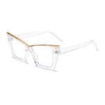 European And American Ins Cat Eye Frame Trendy All-match Anti-blue Light Glasses - Image 4