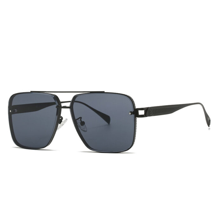 Men's Casual Fashion Metal Frame Sun Glasses - Image 2
